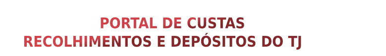 Portal de Custas